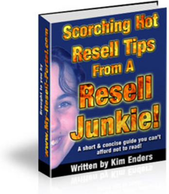Product picture Scorching Hot Resell Tips From A Resell Junkie-  MASTER RESE