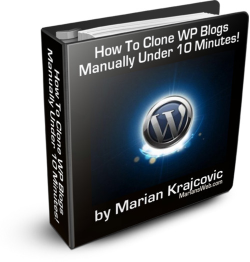 Product picture Clone WP Blogs Manually Comes with Master Resale