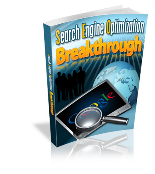 Product picture Search Engine Optimization Breakthrough with MRR!