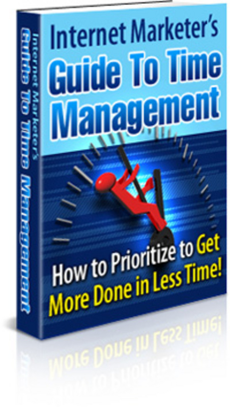 Product picture Internet Marketers Guide To Time Management with MRR!