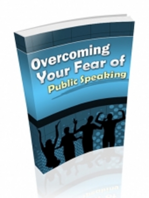 Product picture Overcoming Your Fear Of Public Speaking With PLR!