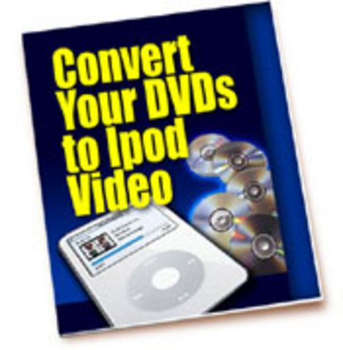 Product picture Convert Your DVDs To iPod Video With PLR!
