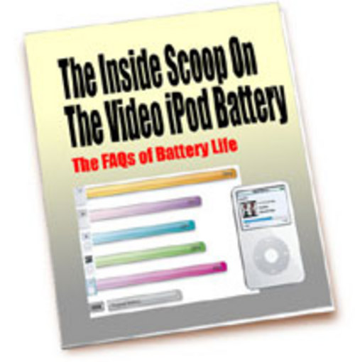 Product picture The Inside Scoop On The Video iPod Battery