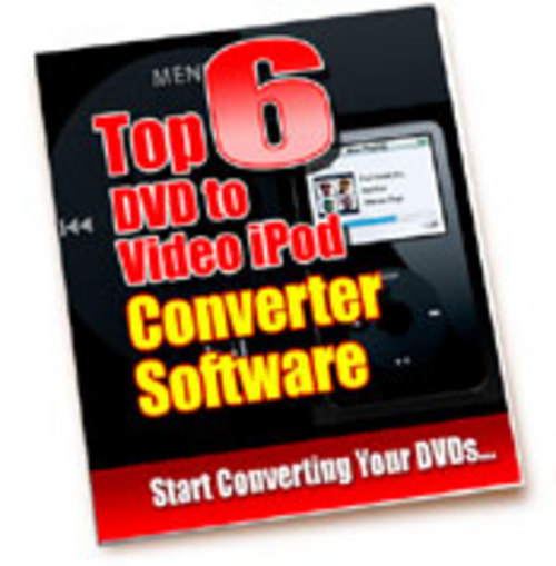 Product picture Top 6 DVD To Video iPod Converter Software 