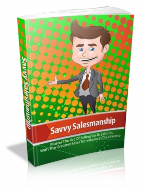 Product picture Savvy Salesmanship With MRR!